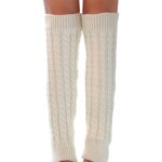 Jambires femme accessoires fte annes 80 cteles tricot fluorescent hiver junior chaussettes styles ...
