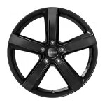Jante dezent tu black 6, 5x17 5x100 et40 p57, 1