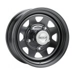 Jante dotz acier extreme dark 16 pouces - 6 trous - 8x16 6x139, 7 et - 35 al110
