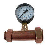 Arcanaute - jaquette prise de pression r�seau eau femelle �crou libre 3 / 4'' (20 / 27) - femelle 1' ...