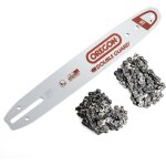 Jardiaffaires - combo oregon guide 30cm 120sdea041 + 2 chaines 91p045e