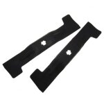 Jeu de 2 lames compatibles mtd ramassage remplace 742 - 04021 et 742 - 04020