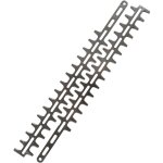 Jardiaffaires - jeu de 2 lames compatible avec stihl hsa86 double coupe 450mm