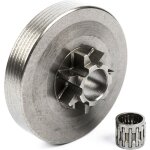 Pignon complet pour trononneuse zenoah pas 325 7 dents