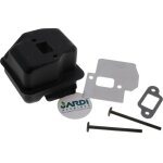 Pot d'�chappement pour tron�onneuse stihl 021, 023 et 025