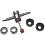 Jardiaffaires - vilebrequin complet compatible avec husqvarna, jonsered remplace 503 85 80 - 71