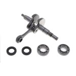 Vilebrequin avec roulements et joints compatible avec stihl ms171, ms181 et ms211