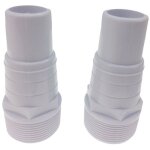 Jardiboutique - 2 adaptateurs universel pour tuyau flottant et skimmer Jardiboutique - 2 adaptateurs universel pour tuyau flottant et skimmer