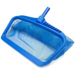Epuisette de fond de grand capacit pour votre piscine - luxe - couleur bleu jardiboutique