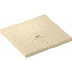 Jardibric - couvercle  poigne sable 18, 5 x 18, 5 cm ? regard 20 x 20 cm ? pour collecteur eaux pluviales ...