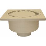 Jardibric - siphon de cour 300 x 300 mm sable ? r�sistant au gel, choc, abrasion et produits chimiques ...