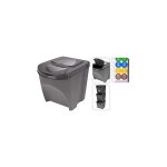 Système de bacs de recyclage empilables 3 x 25 l Système de bacs de recyclage empilables 3 x 25 l
