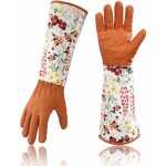 Vurahome - jardinage rose gants en cuir femmes prolong� pro gants rose �lagage jardin pour la m�re et ...