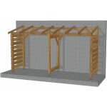 Jardinatoire - abri jardin 4m - non - couvert - sans fond - cl3 marron Jardinatoire - abri jardin 4m - non - couvert - sans fond - cl3 marron