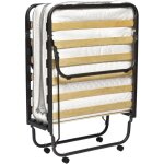 Jardindeco - lit pliant avec matelas 80 x 190 cm