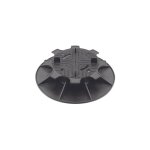 Plot terrasse dalle rglable 3, 5 - 5 cm - noir