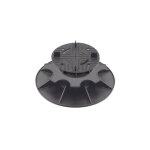 Plot terrasse dalle rglable 8 - 11 cm - noir