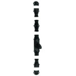 Jardinier massard - cr�mone rustique ry59 s�rie forte pour tringle 16x8mm brut / bouton standard j380004 ...