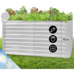 Blumfeldt jardinieres exterieur surleves, pot de fleur exterieur pour les fleurs, herbes, fruits, lgumes, ...