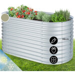 Jardinieres exterieur surleves, pot de fleur exterieur pour les fleurs, herbes, fruits, lgumes, bac ...