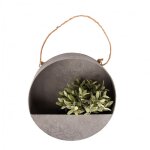 Esschert design - jardinière murale ronde m - d 30 x p 9, 2 cm - zinc - livraison gratuite Esschert design - jardinière murale ronde m - d 30 x p 9, 2 cm - zinc - livraison gratuite