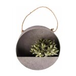 Esschert design - jardinière murale zinc 35 cm Esschert design - jardinière murale zinc 35 cm