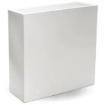 Jardini�re rectangulaire en r�sine 90x30 cm ? hauteur 80 cm ? capacit� 50 litres ? finition sabl�e ? ...