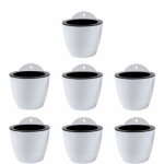 Jardini�res suspendues � arrosage automatique lot de 7 deco mural pot de fleur interieur, exterieur decoration ...
