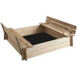 Jardipolys bac � sable � bancs int�gr�s