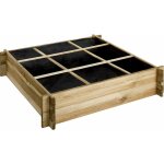Jardipolys - carr� potager � poser 9 cases cardon