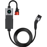Ev chargeur 22kw prise cee 7m 380v 32a type 2 station de charge voiture electrique portable courant commutable ...