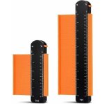 Jauge de contour verrouillable, 2pcs copieur de contour profil, duplication avec fonction r�glable? outil ...