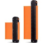 Jauge de contour verrouillable, 2pcs copieur de contour profil, duplication avec fonction r�glable pour ...