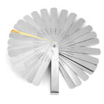 Jauge d'�paisseur en acier inoxydable de 89 mm, �chelle m�trique et imp�riale, outil d'inspection de ...