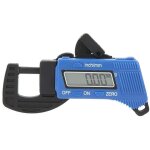 Jauge d'�paisseur compacte num�rique grand �cran lcd papier bijoux feuille de m�tal m�tre outil de mesure ...