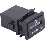 Jauge horaire m�canique dc 6 - 80v, pour g�n�rateur de moteur � essence diesel, bateau � moteur hm001. ...
