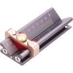 Jauge de mesure multifonction 3 en 1 - jauge de profondeur de forage et de point de forage - jauge d'angle ...