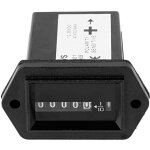 Jauge de minuterie de compteur horaire moteur dc12 - 36v pour tracteur de voiture de bateau de camion ...