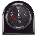 Jauge de niveau de carburant, 2' 52mm e - 1 / 2 - f indicateur de réservoir de carburant universel avec ... Jauge de niveau de carburant, 2' 52mm e - 1 / 2 - f indicateur de réservoir de carburant universel avec ...