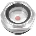 Jauge de niveau de liquide d'huile en verre de visée 1 / 2pt raccords de compresseur d'air en alliage ... Jauge de niveau de liquide d'huile en verre de visée 1 / 2pt raccords de compresseur d'air en alliage ...
