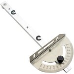 Jauge  onglet en aluminium pour scie  table et dfonceuse ? poussoir d'angle et rail de guidage ? travail ...