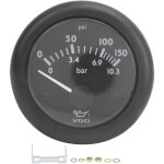 Jauge de pression d'huile, g�n�rateur de moteur diesel, pointeur de mesure, 52mm, 0 - 150psidc24v