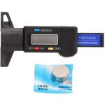 Jauge de profondeur de bande de roulement de pneu numrique 0  1 po plage de mesure pouces mm conversion ...