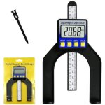 Jauge de profondim�tre num�rique hauteur 0 - 80mm lcd jauge de hauteur pour le travail du bois et la ...