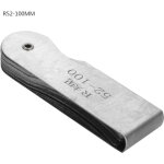 Jauge de rayon de cong� en acier inoxydable, outil de mesure concave / convexe externe et interne (r52 ...