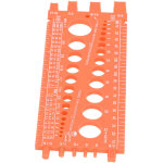 Jauge de vis de boulon d'�crou multi - fonctionnel en pouces m�trique identification rapide v�rificateur ...
