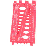 Jauge de vis de boulon d'�crou multi - fonctionnelle en pouces m�trique identification rapide v�rificateur ...