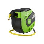 Jbm - enrouleur de tuyau d'air 13m - vert 53581