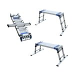 Jbm - plate - forme t�lescopique en aluminium 52230