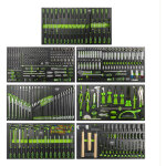 Jbm54689 lot de 7 modules en carbone eva pour chariot � outils